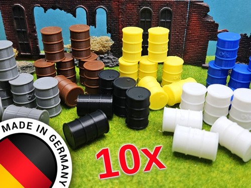 10x 200l ölfässer - Ölfässer, –