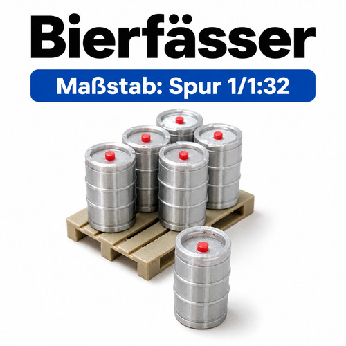 Spur 6x bierfässer - spur, /