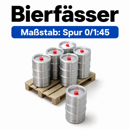 Spur 6x bierfässer - spur, +
