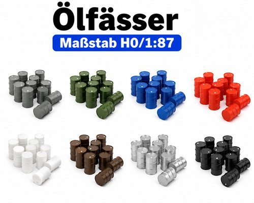 15x ölfässer fässer - 15x, Ölfässer/fässer