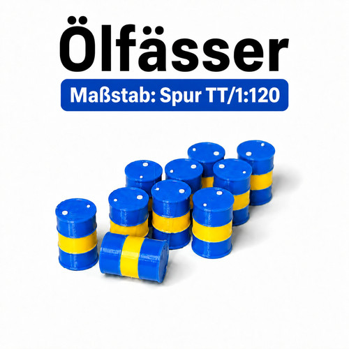 Spur 120 15x - spur, Ölfässer