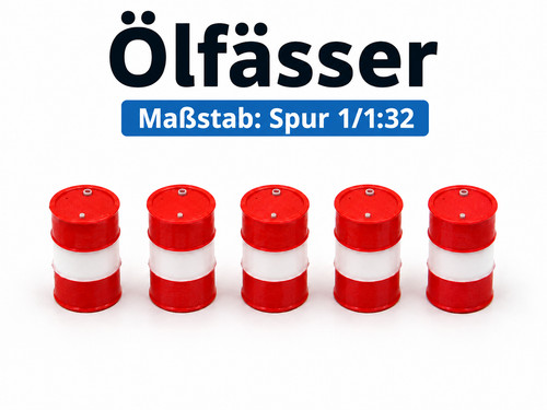 Spur 32 5x ölfässer - spur, /