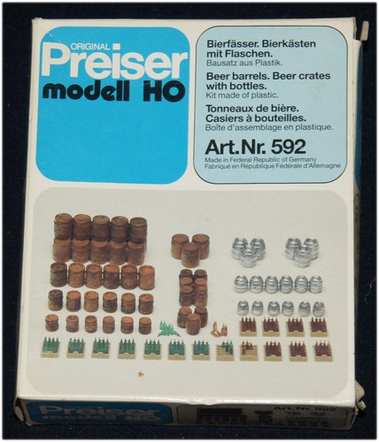 Preiser 592 bierfässer - 592,